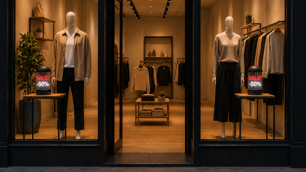 store scene focus